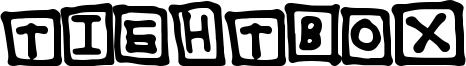 TightBox Font