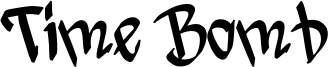 Time Bomb Font