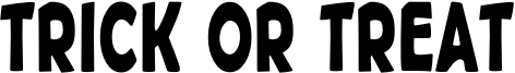 Trick Or Treat Font