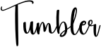 Tumbler Font