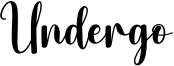 Undergo Font