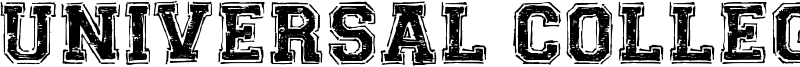 Universal College Font
