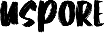 Uspore Font