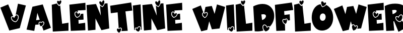 Valentine Wildflower Sans Font