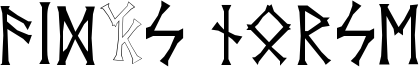 Vid's Norse Font