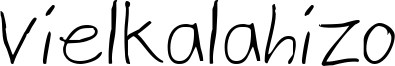Vielkalahizo Font