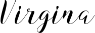Virgina Font