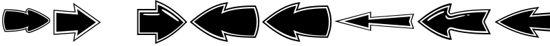 VN Arrows Font