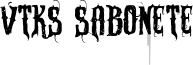 VTKS Sabonete Font