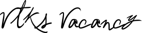 Vtks Vacancy Font