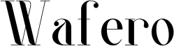 Wafero Font