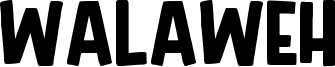 Walaweh Font