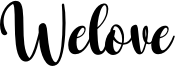 Welove Font