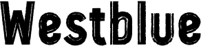 Westblue Font