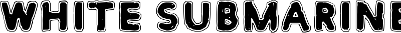 White Submarine Font