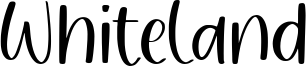 Whiteland Font