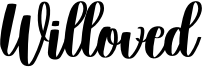 Willoved Font