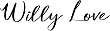 Willy Love Font