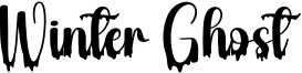 Winter Ghost Font
