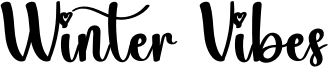 Winter Vibes Font