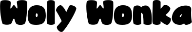 Woly Wonka Font