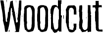 Woodcut Font