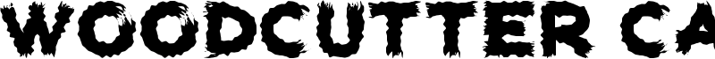Woodcutter Carnage Font