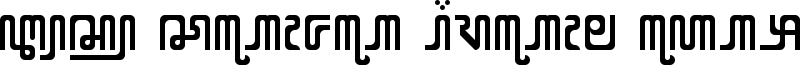 X Code from East Font