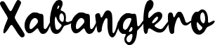 Xabangkro Font