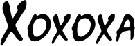 Xoxoxa Font
