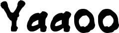 Yaaoo Font