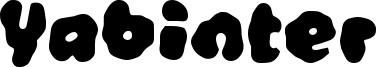 Yabinter Font
