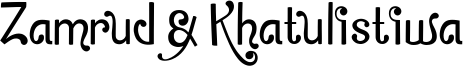 Zamrud & Khatulistiwa Font