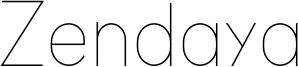 Zendaya Font