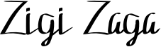 Zigi Zaga Font