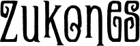 Zukones Font