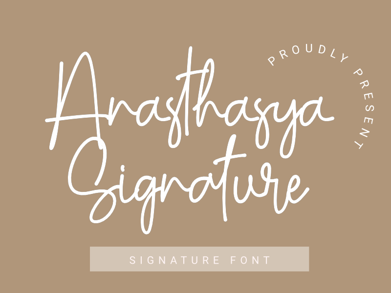 Anasthasya Signature