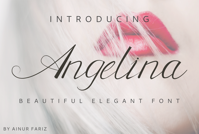 angelina font free download mac