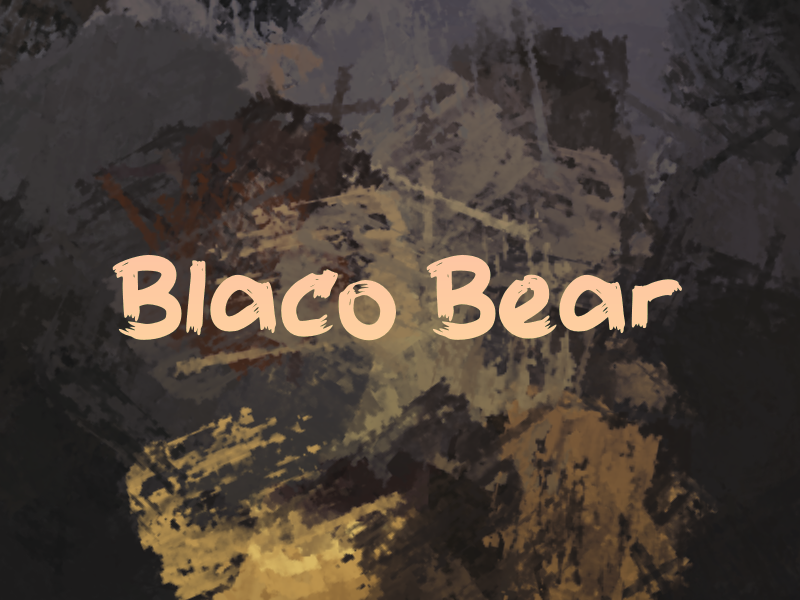 b Blaco Bear