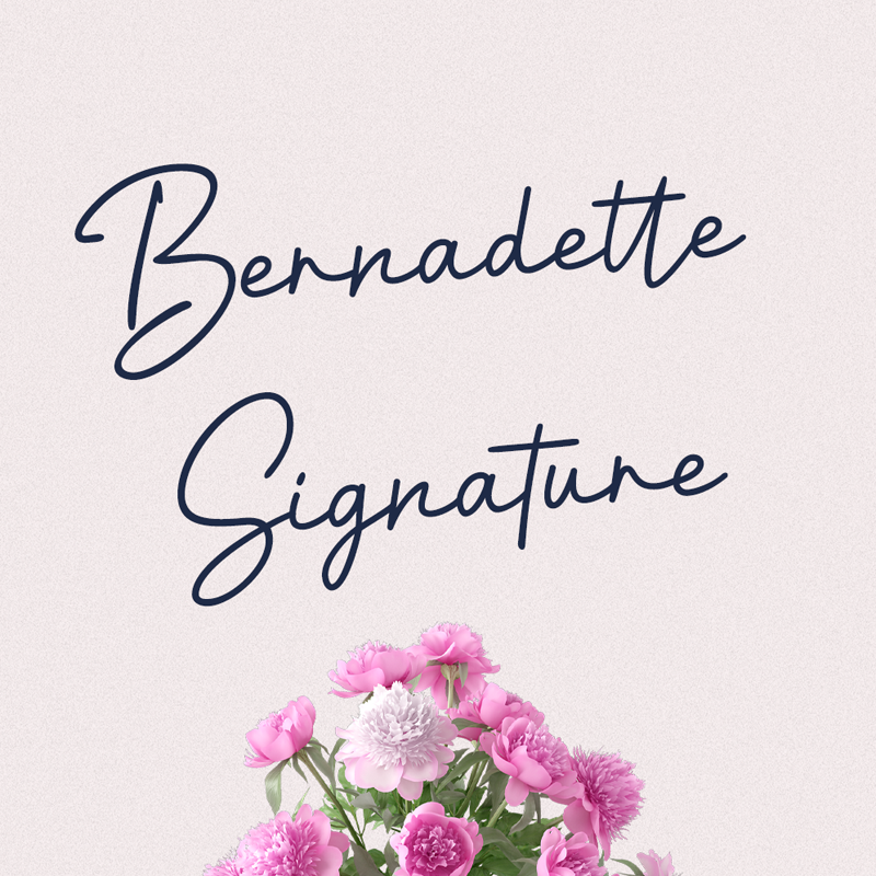 Bernadette Signature
