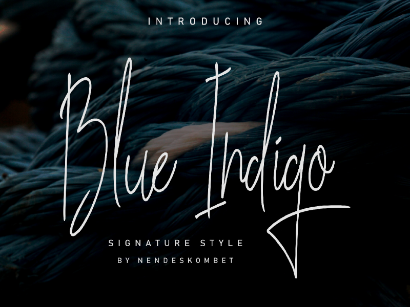 Blue Indigo