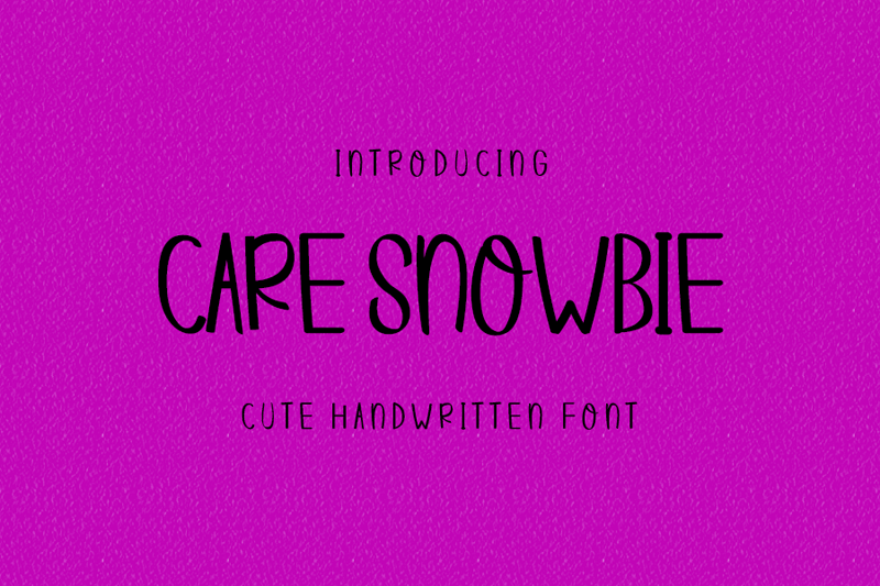 Care Snowbie