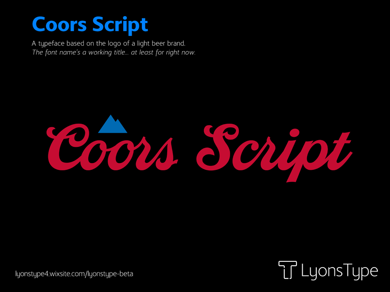 Coors Script