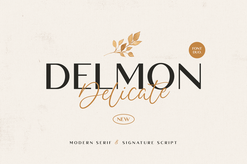 Delmon Delicate Script