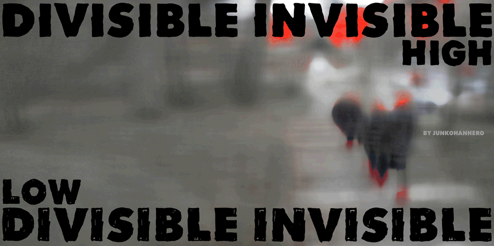 Divisible Invisible