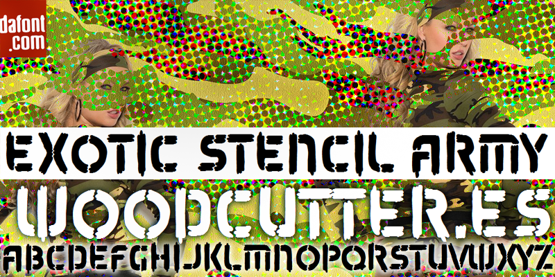 Exotic Stencil Army