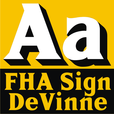 FHA Sign Devinne