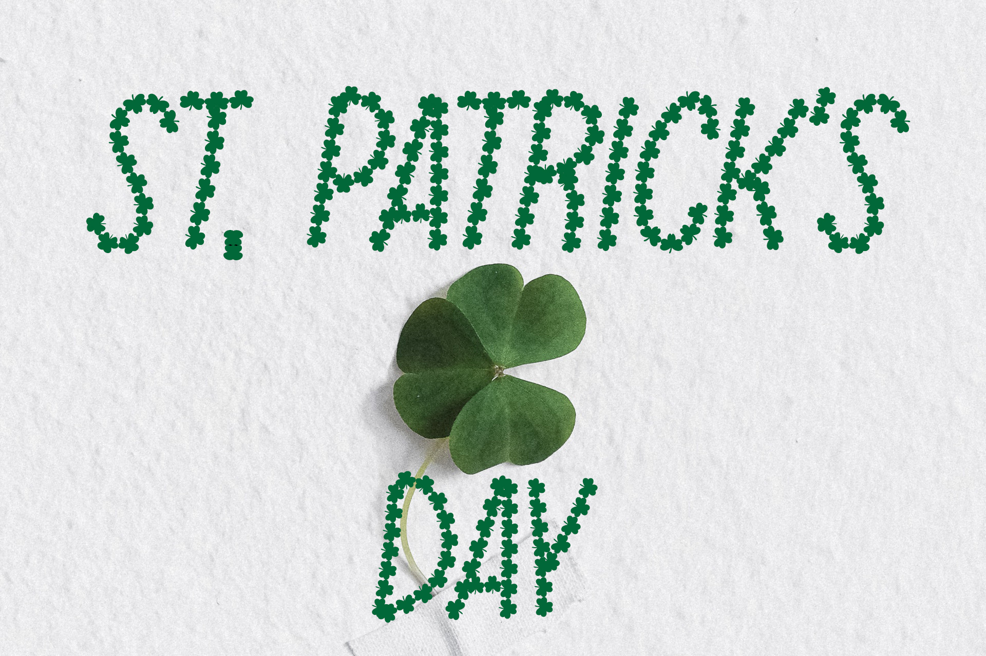 Free Shamrock – St. Patrick’s Day Font