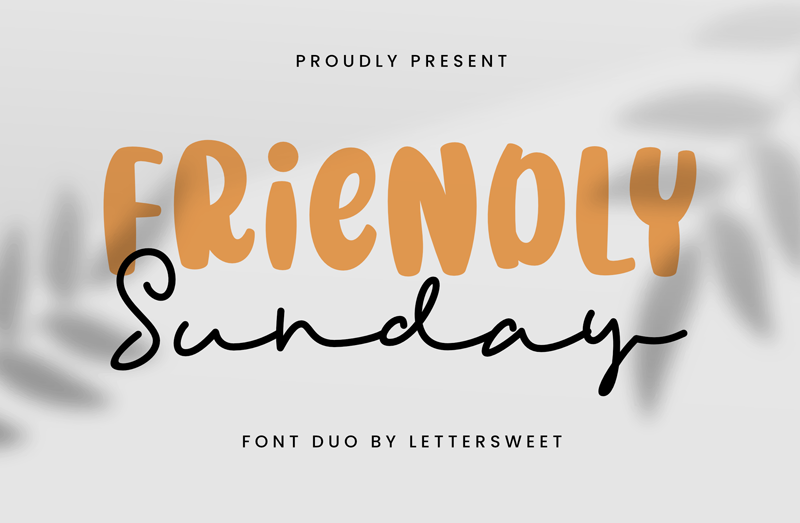 Friendly Sunday Sans