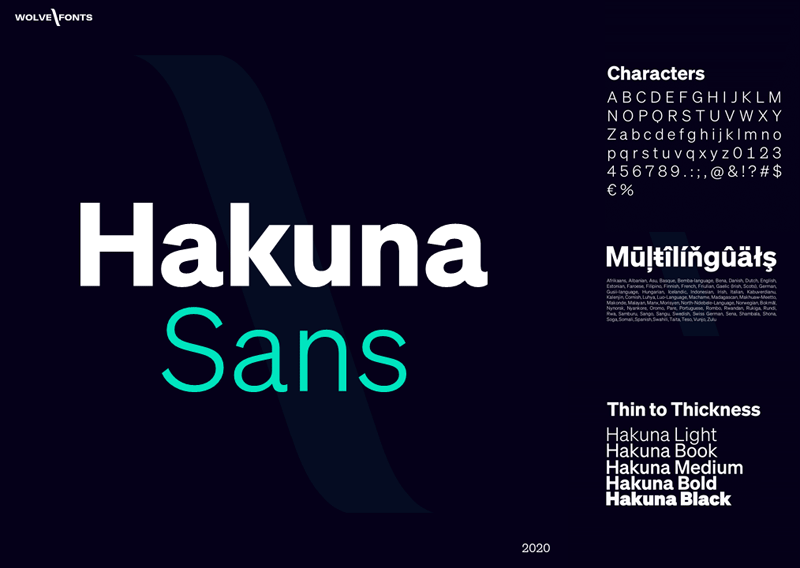 Hakuna Sans